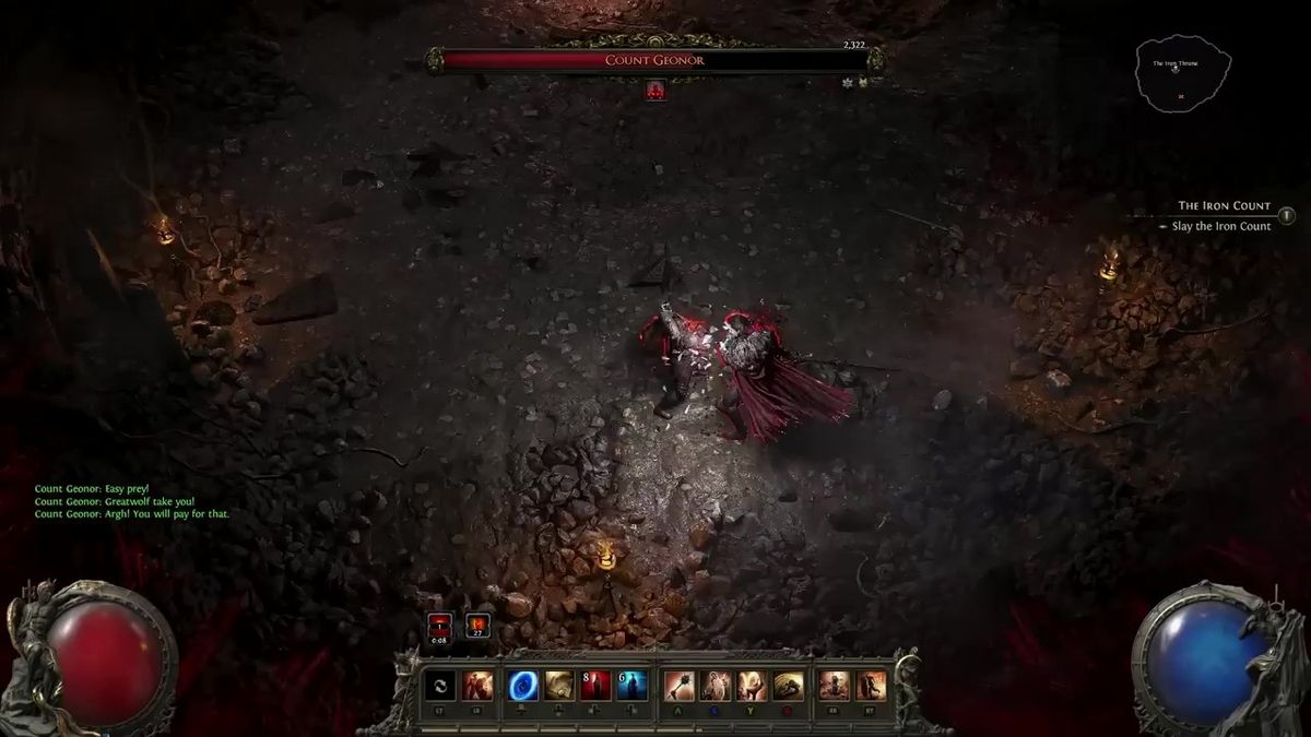 法师职业释放冰霜新星，敌人被冻结成冰柱