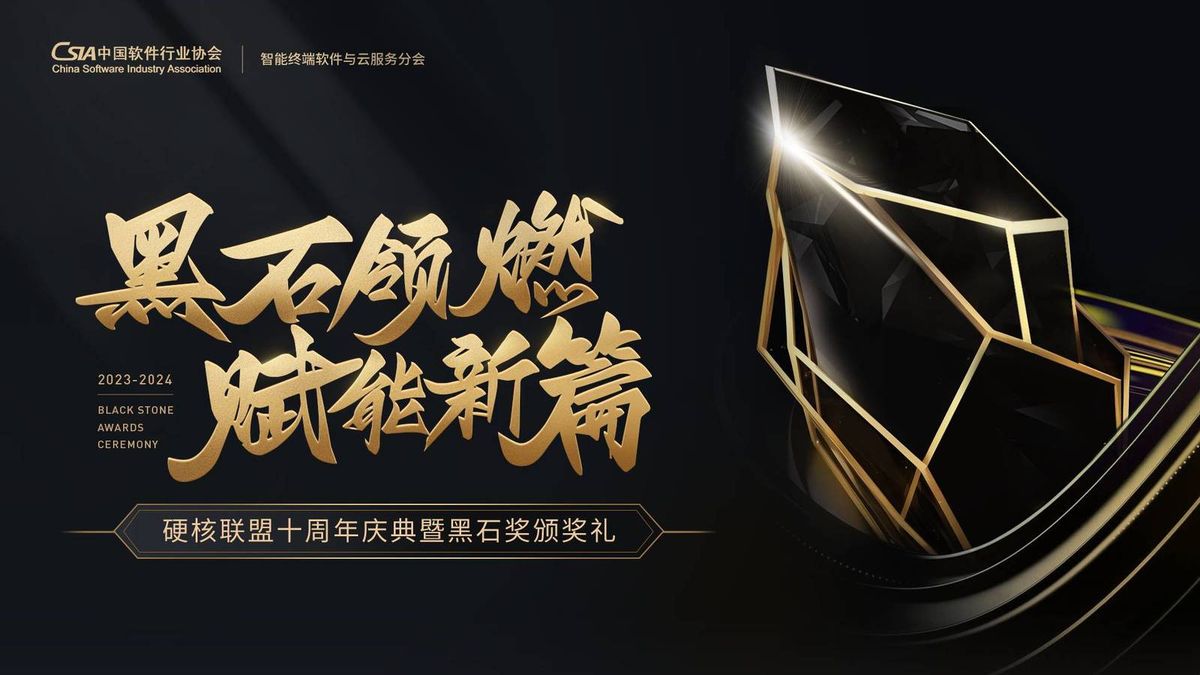 2024黑石奖颁奖典礼现场全景，舞台灯光璀璨，嘉宾齐聚一堂