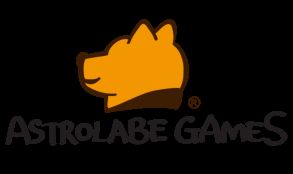 Astrolabe Games团队办公场景，多人在会议室讨论游戏发行策略，墙上挂有多款已发行游戏海报