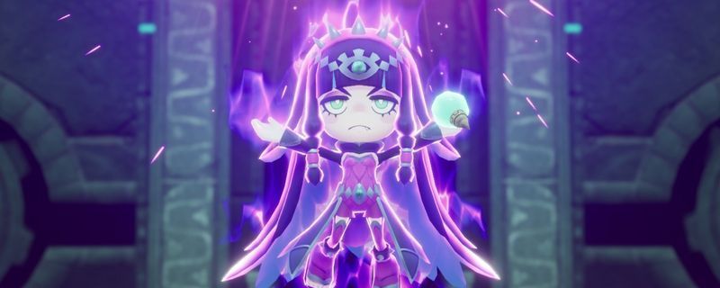 《幻想生活i》游戏中女神花资源展示界面，背景为温馨岛屿场景，花朵散发柔和光芒