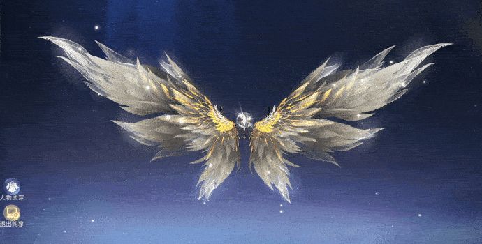 柔软轻羽缓缓展开，色调柔和，呈现温柔淡雅风格