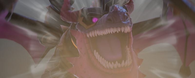 《幻想生活i》无垠大陆最终BOSS战斗场景，巨大龙形敌人悬浮空中，周围环绕着神秘符文与时间裂隙特效