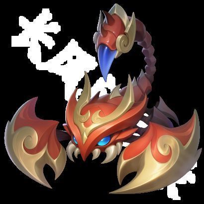 魔蝎宠物属性面板截图，显示参战等级为35级，攻击力成长值突出