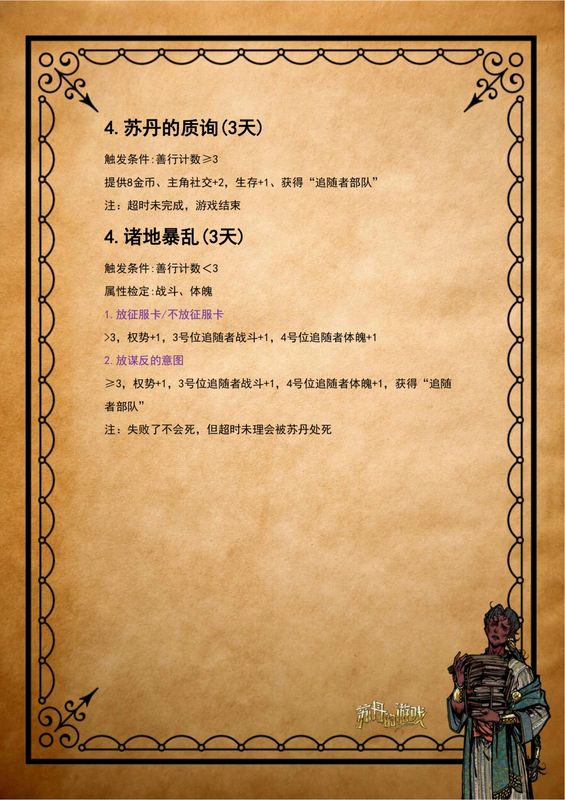 法尔达克带领军队列阵出征，旗帜猎猎，士气高昂