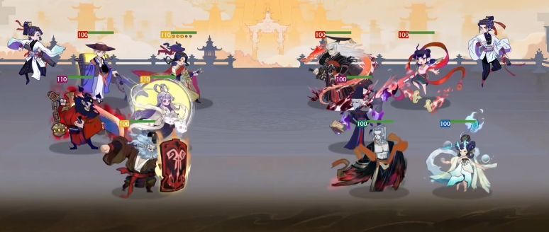 高配速攻队阵容界面截图，五位角色站位整齐，属性面板显示高速度与高暴击