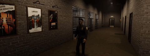 15号街区尽头的三扇金属门，分别标有红色、蓝色、黑色符号，门前地面刻有神秘图纹，充满神秘感