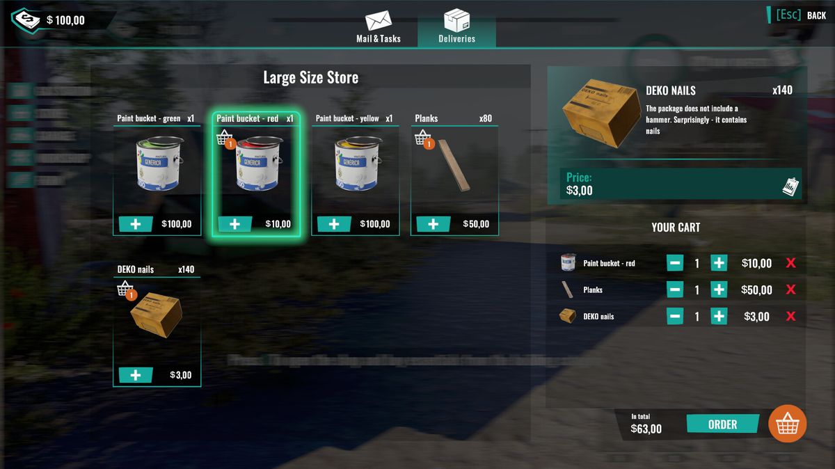 农场内各类设施布局图，包括鸡舍、谷仓、灌溉系统和太阳能板，展现完整的生态系统