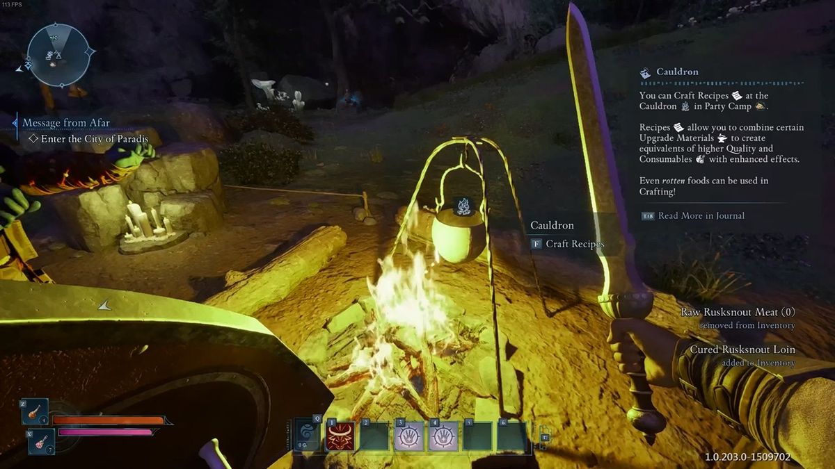 魔法爆炸瞬间，粒子特效华丽