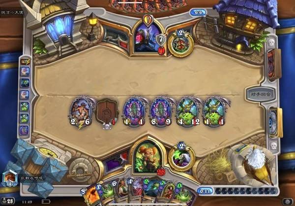 玩家在游戏中成功导入卡组的界面截图，显示完整的飞升手牌术卡组列表与职业图标