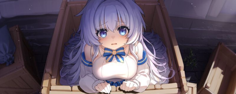 视觉小说《逐殃》游戏封面图，画面呈现朦胧水墨风格，主角背影伫立于雨中古街，氛围感十足