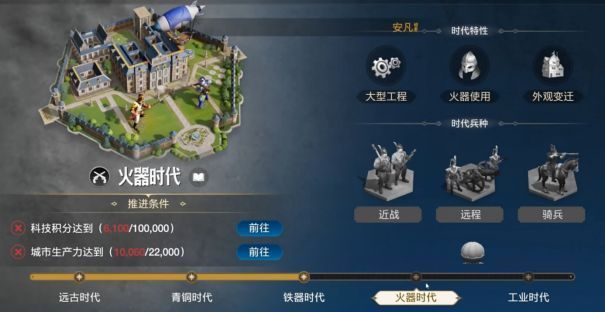 游戏内科技树界面展示，分支复杂且可自由选择，体现高度策略自由