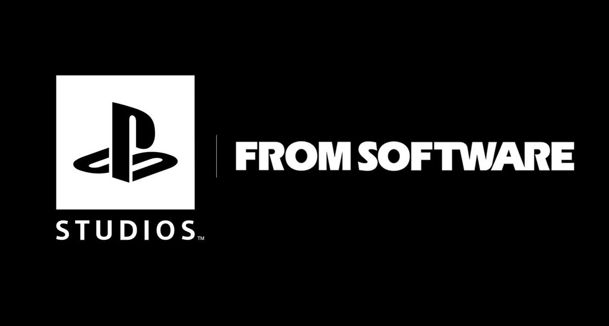 角川集团总部外观与FromSoftware开发的游戏LOGO并列展示，象征潜在收购关系