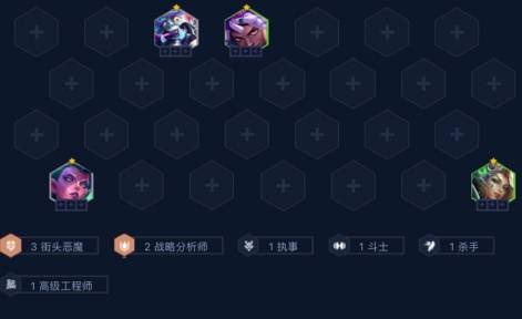 6级D牌阶段阵容界面，显示妖姬、龙女、艾克均已2星，准备继续搜卡