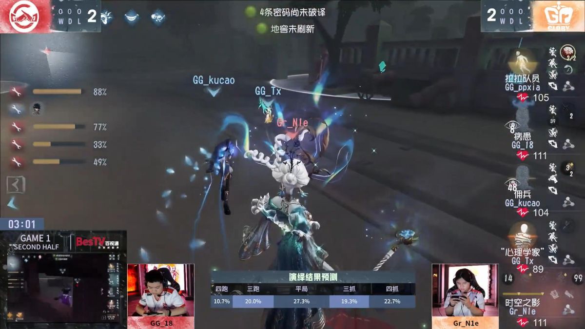 Gr_N1e操控心理学家提前释放异族本相，成功打断佣兵护腕技能