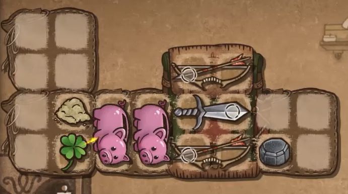 游戏界面中某个物品被标记为锁定状态，周围无连接线，表明其已脱离合成逻辑