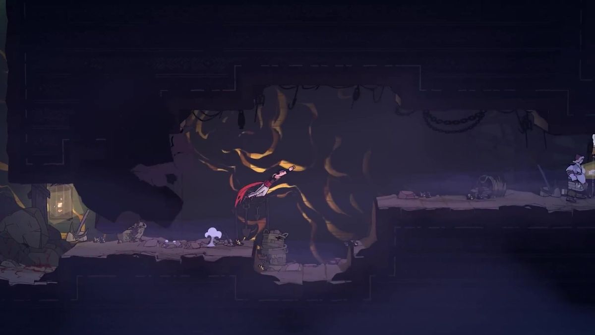 工匠区内部场景，布满齿轮与蒸汽装置的机械空间