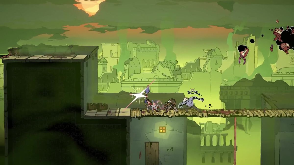 刺客敌人潜行接近玩家，背景为昏暗的地下通道