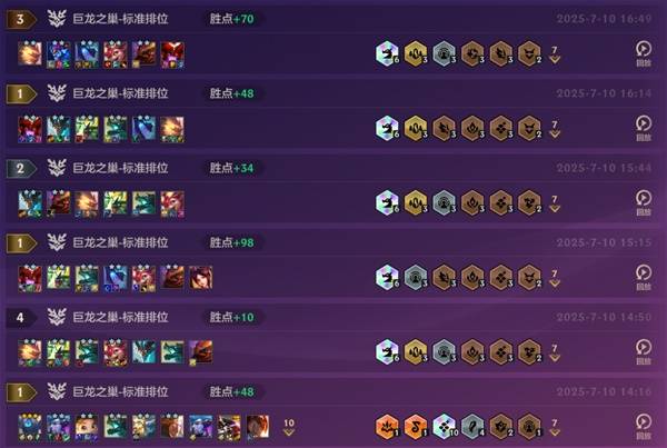 金铲铲之战S7龙神羁绊图标与六龙神激活特效展示