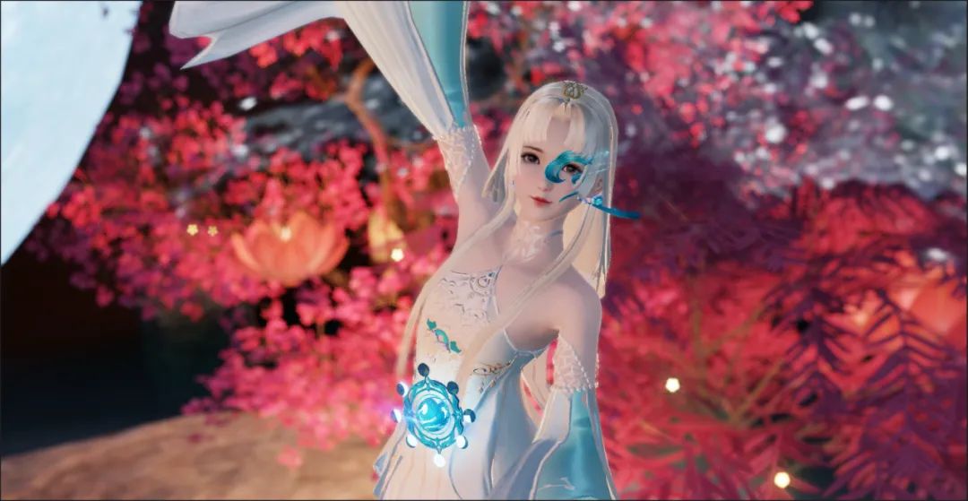 盛夏缤纷礼包外观展示，礼包图标呈星空蓝色调，周围环绕星辰与流光特效，充满神秘感