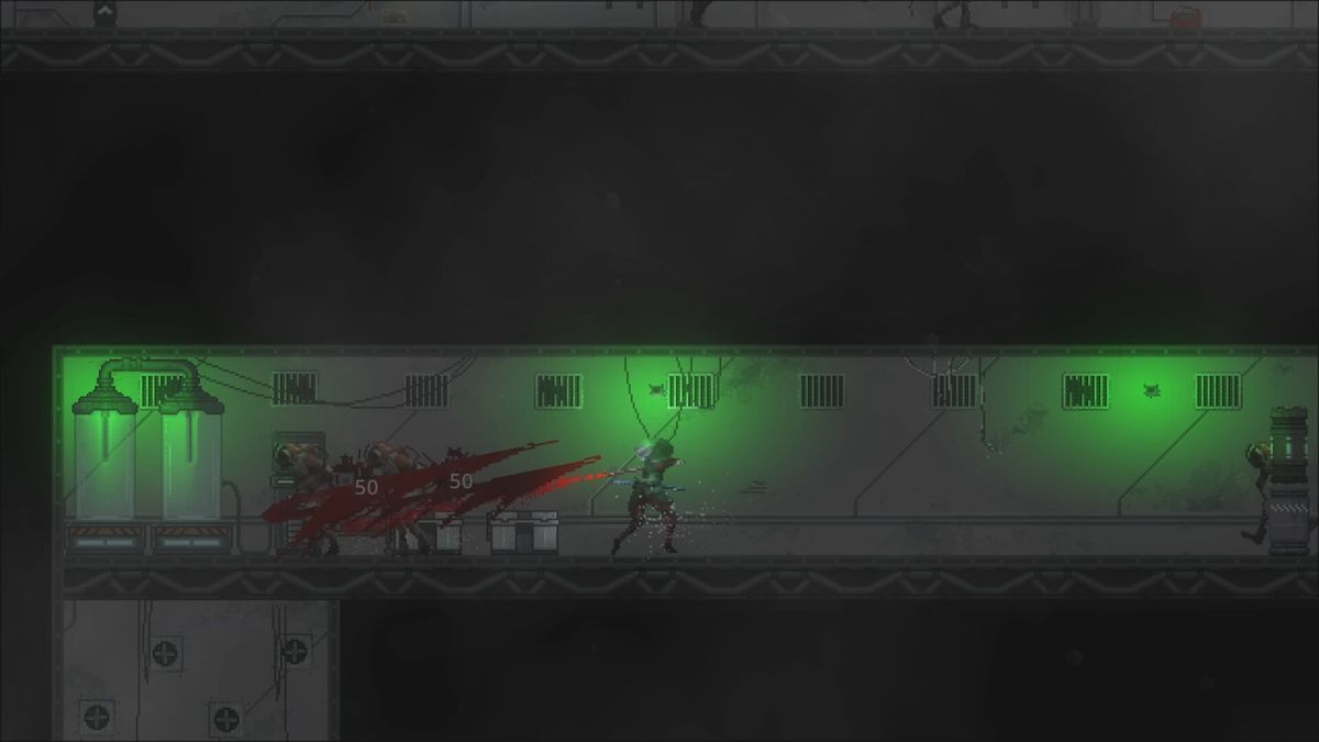 角色在虚空中重生，灵魂碎片围绕身体旋转，逐渐凝聚成形