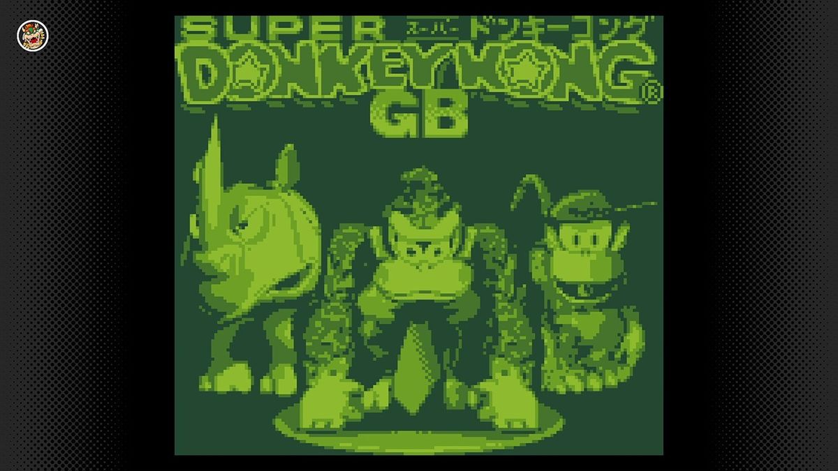 游戏内关卡实机画面，大金刚在滚筒和绳索间跳跃，背景为热带丛林风格像素场景