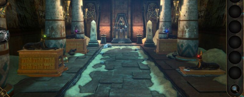 《3D密室逃脱：神秘庄园》游戏主界面画面，展示阴森古宅外观，周围雾气缭绕，灯光昏暗，营造出神秘恐怖的氛围