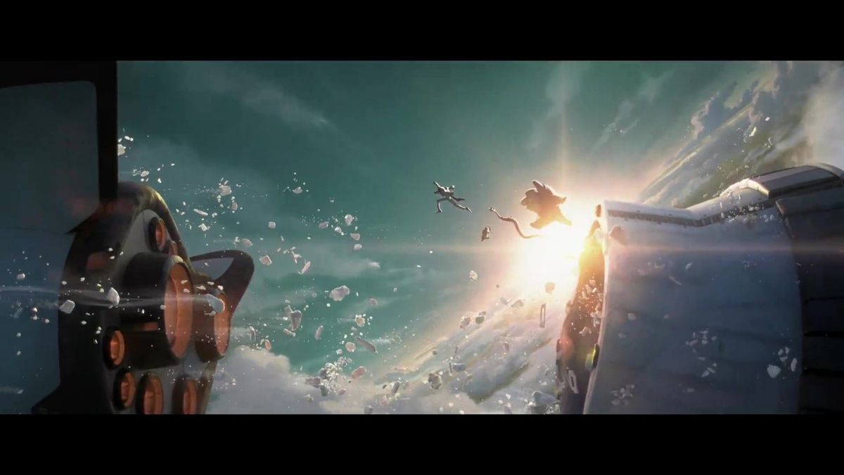 片名《坏蛋联盟2》震撼浮现，字体张扬