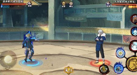 空中连发三颗螺旋丸，形成密集弹幕