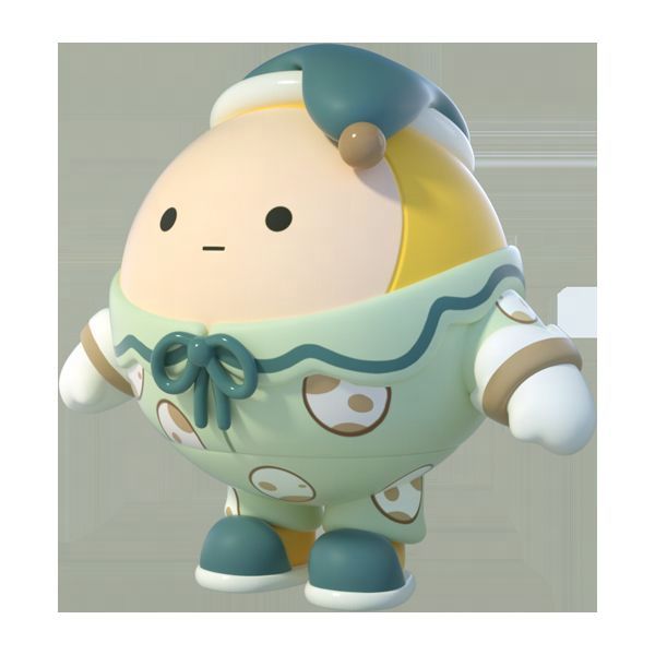 玩家角色在完成关卡后获得瓶盖奖励的动画场景，瓶盖如金币般洒落，视觉反馈强烈