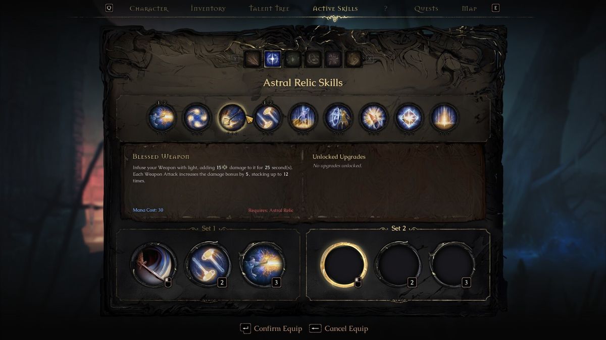 角色站在传送门前，门内闪烁着不稳定的紫色能量漩涡