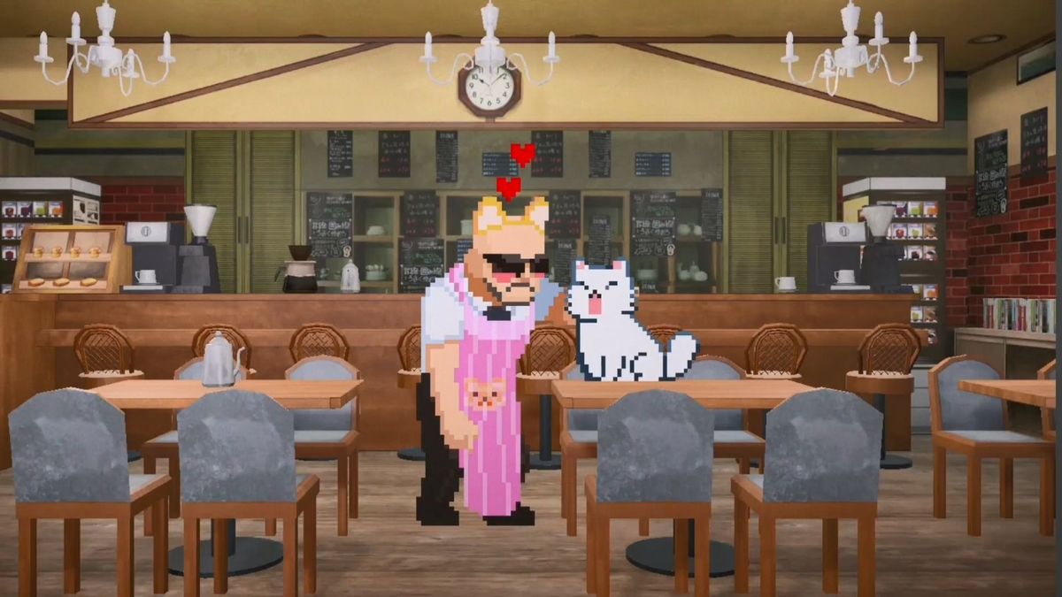 游戏UI界面展示，左侧为地图，右侧为相机模式，底部显示已收集的猫咪图鉴