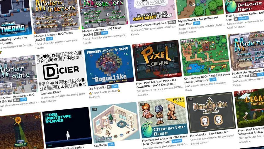 itch.io 官方公告页面截图，显示关于 AI 使用标注的新政策说明