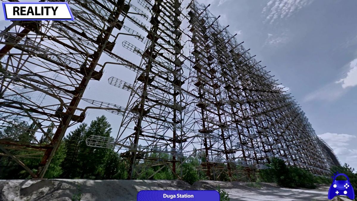 现实中的普里皮亚季电影院外景