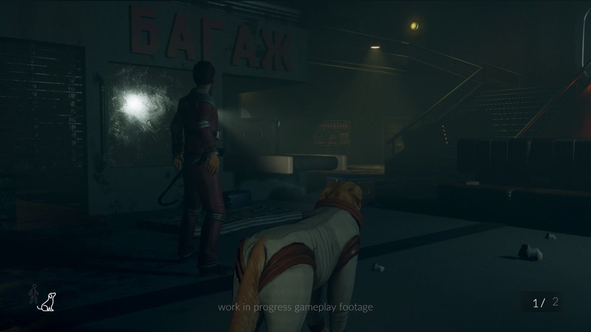 全景式基地内部结构图，标注多个未开放区域，暗示庞大可探索空间