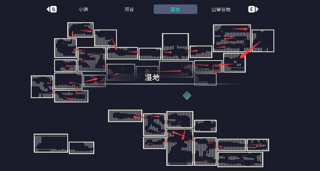 玩家在多洛可小镇矿洞内挖掘场景，背包满载矿石，身旁放置睡袋与食物补给