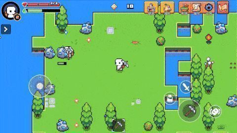 UI切换动图展示，左侧为简洁模式，右侧为经典模式，按钮布局明显不同