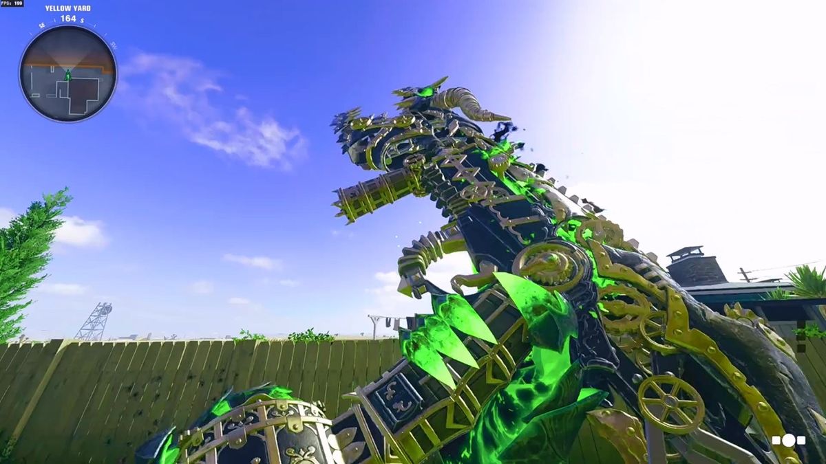 玩家在菜单界面浏览龙骑士皮肤的360度展示