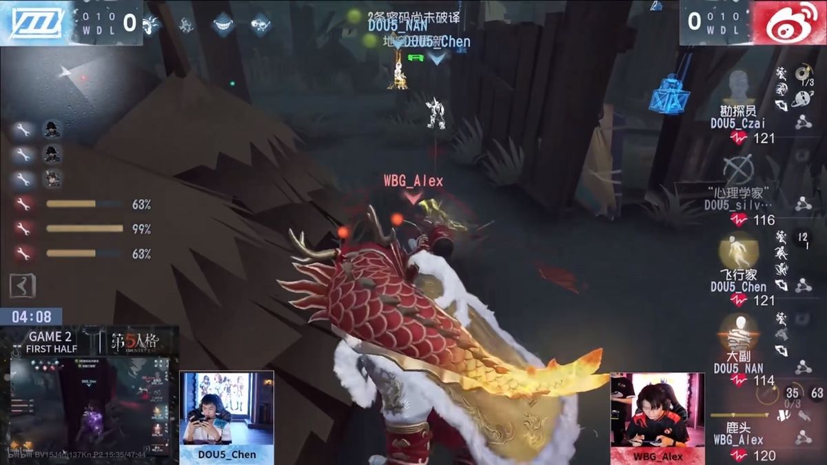 鹿头在板区布夹拦截飞行家救人，动作果断，战术意识极强