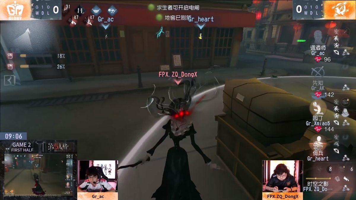 时空之影在开门战中通过本体与伊斯人协同控场，实现多点压制