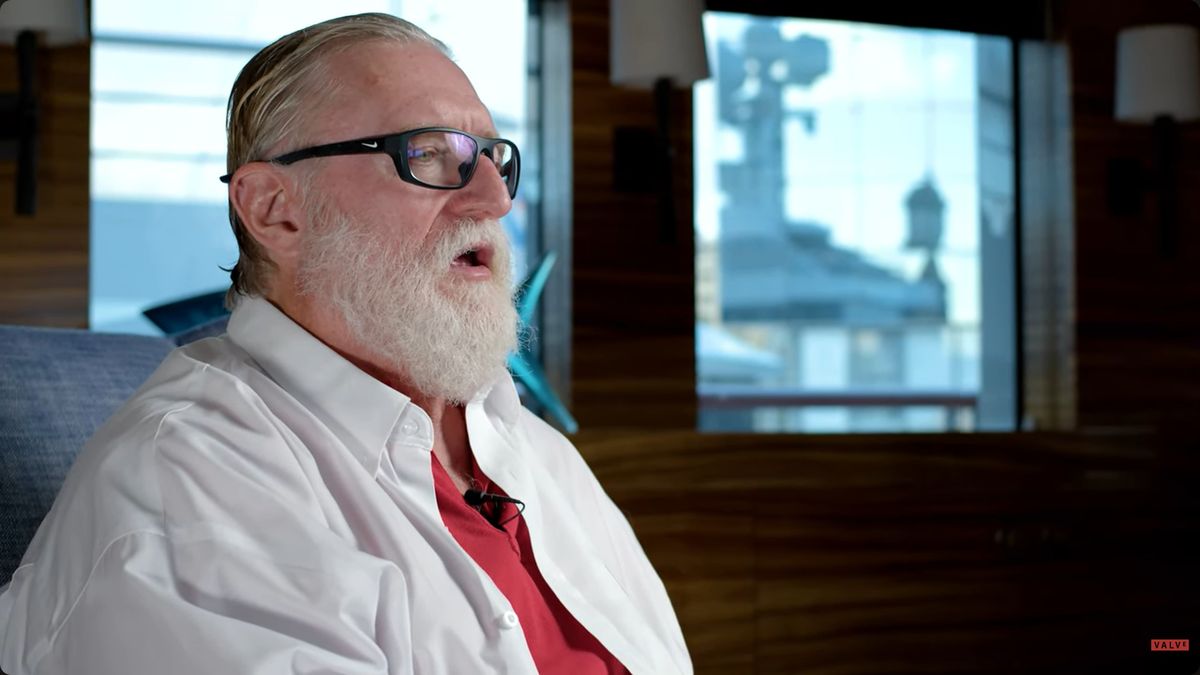 Steam Deck产品展示与玩家体验VR游戏的场景拼接图