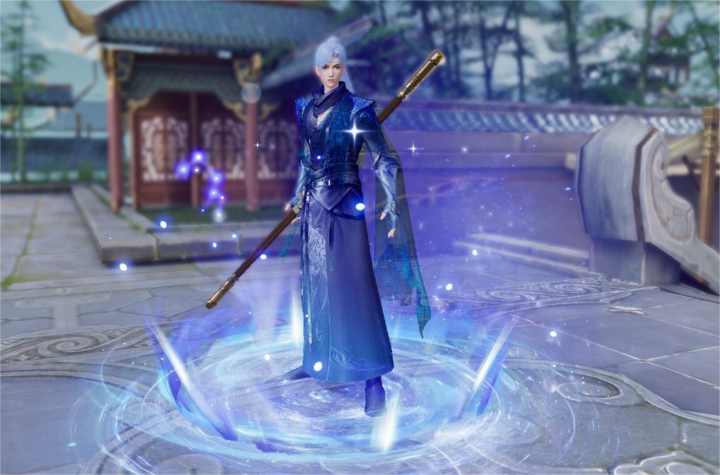 ‘清梦·情热’变色时装展示，金色流光点缀红衣，华丽非凡