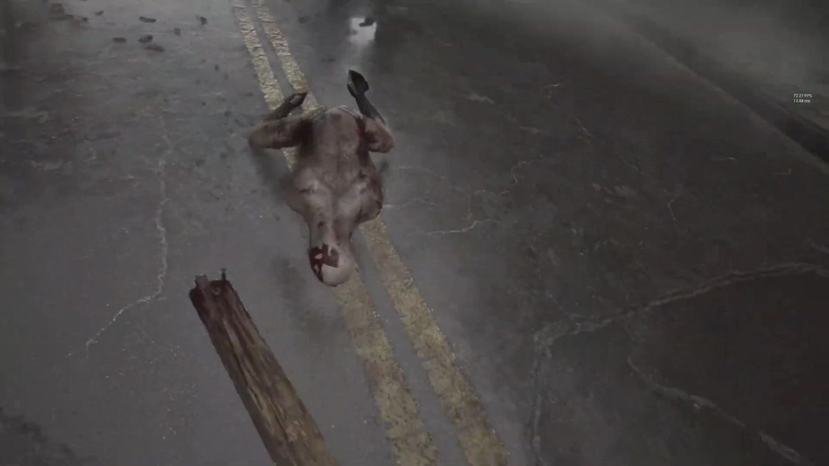 浓雾中的街道在VR中呈现深度感，环境极具压迫性