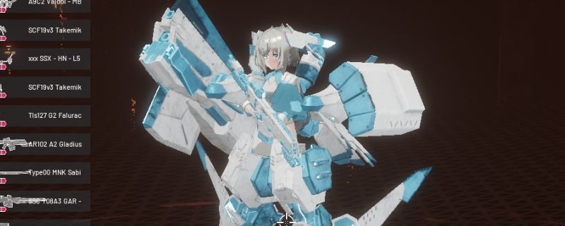 《Dolls Nest》深层区域入口场景，昏暗的洞穴通道中隐约可见向下延伸的螺旋阶梯，四周布满神秘符文