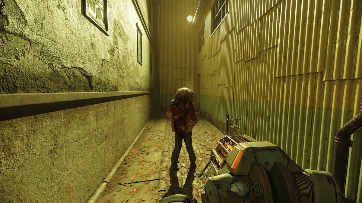 战斗瞬间，武器光影与粒子特效在光追环境下表现惊艳