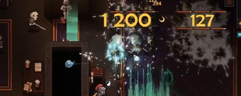 The Slormancer角色属性面板界面，清晰展示技能伤害、原始伤害、武器伤害与元素伤害的具体数值及加成来源