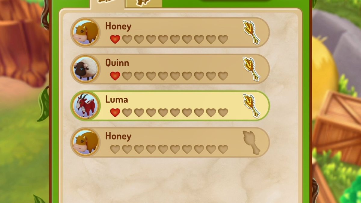 玩家与NPC角色在树下交谈，对话框显示任务提示，场景充满生活感