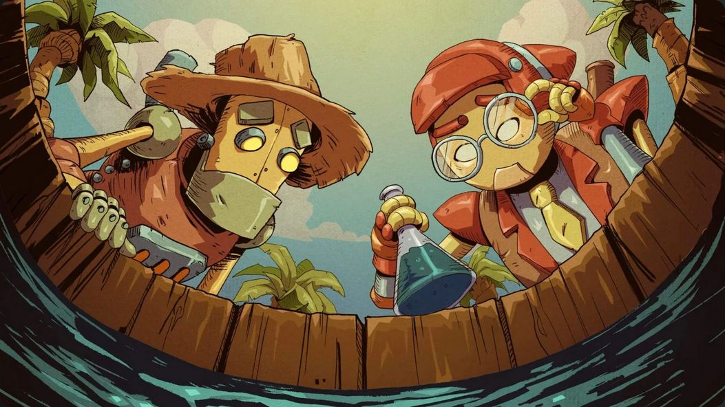 Thunderful Group高层会议场景概念图，几位高管围坐在会议桌前神情凝重