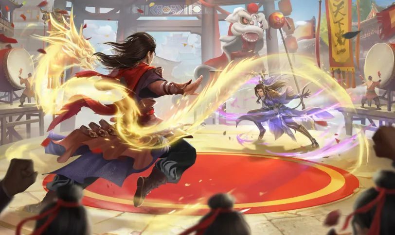 赛区划分示意图，清晰标注手Q区与微信区的不同赛区分布