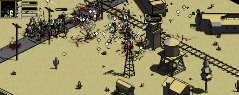 《道路防御：外来者》游戏主视觉图，展示未来风格的战场与机械敌人