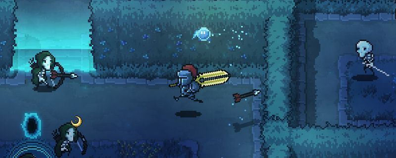 The Slormancer游戏中装备掉落界面展示，右侧属性面板显示魔法物品品质加成效果